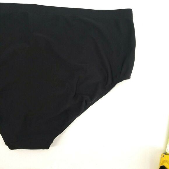 Swimsuits For All Swimsuit Bottom Solid Black - Picture 5 of 11